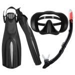 ODM Frameless Dive Mask Snorkel And Fins Water Sport Gear