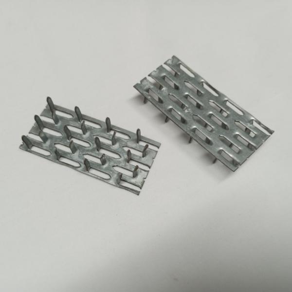 50 Pack Impaling Clip for Acoustical Panels Nail Wall Type Silver Finish