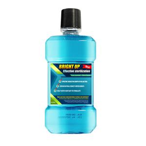 Quality Fresh Mint Flavor Anti Bad Breath Mouthwash 500ml Deep Cleaning Mouthwash wholesale