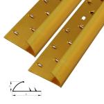 Aluminum Metal Carpet Edge Trim 10mm Transition Strip Door Threshold