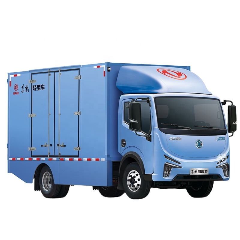 18.5 CBM Container Capacity 6-Tire Electric Cargo Truck with and Customizable Box Van