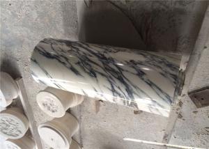 Quality Arabescato Marble Natural Stone Marble For Prefabricated Big Round Column wholesale