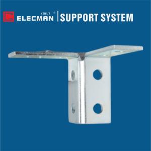 Quality Galvanised Steel 8 Hole Strut Corner Aluminum Channel Connectors Double Wing wholesale