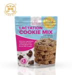 Aluminum Foil Stand Up Pouch Chocolate Chip Cookie Roll Film Food Packaging Bag