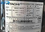 R410A Hitachi Scroll Compressor , hermetic refrigeration compressor E605DH