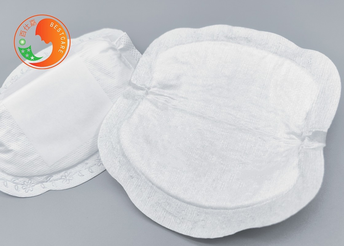 Nature Bamboo Disposable Breast Pads Antibacterial Anti Fungal Biodegradable Resource