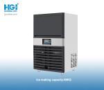 450W 80KG Stainless Steel Countertop Automatic Ice Maker Industrial Energy