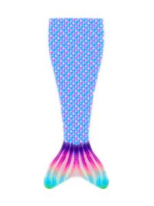 Quality Pink Turquoise Childrens Mermaid Tails , Custom Mermaid Tails Easy Drying wholesale