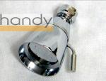 Single Handle Brass Wall Mount Bathroom Sink Faucet / Three Holes Bathtub Mixer