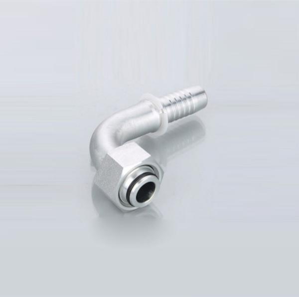 Hexagon Head 90 Degree Metric Female 24 Degree Cone O-Ring 20591 Hydraulic Hose