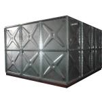 Hotel / School Galvanized Steel Water Tank Corrosion Resistant Bolt Installation