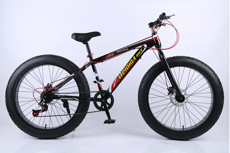 Aluminum Mini Frame 7 Speed 26 Inch Fat Tire Bike
