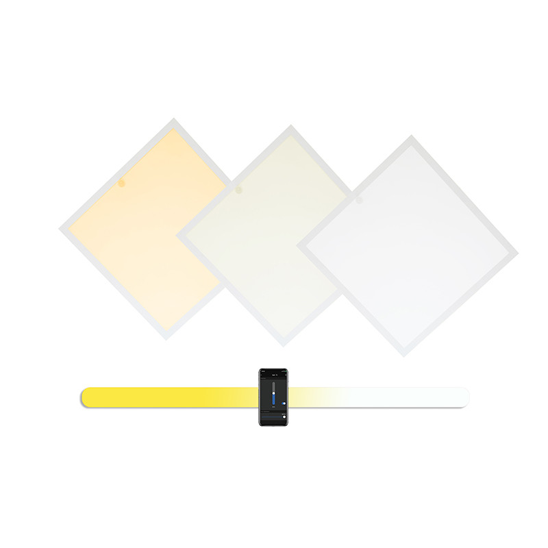 Temperature Adjust Led Slim Square Ceiling Light 24Watt 36Watt