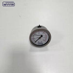 Quality Center Back Penumatic Hydraulic Liquid Filled Pressure Gauge 400 Bar wholesale