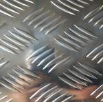 Thickness 5mm 6063 Aluminum Checker Plate PVC Film Embossed Coated