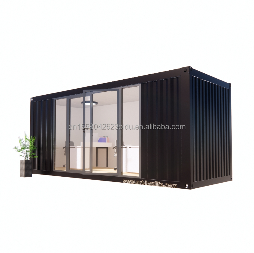 Outdoor Modern Portable Prefabricated Container House with Free Installation Movable Bathroom Bedroom and Steel Sandwich Panel