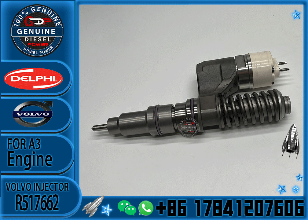 Diesel Fuel Injector BEBE4B12004 3155040 RE517663 R517662 8112556 1547287 3964820 BEBE4B10101 8113092 for VOL