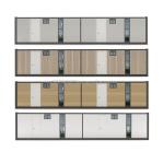 Hotel 40 Feet 2 Bedroom Living Container House Customized Color Prefab Premade