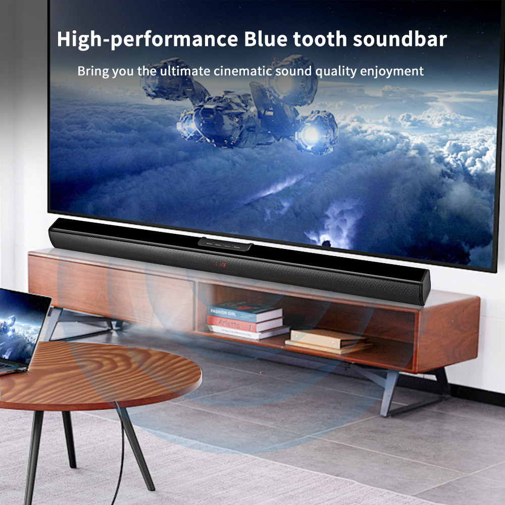 5W*4 TV Soundbar Speaker Support PC Phone Tablet Laptop MP3 MP4 DVD Player TV Box Audio