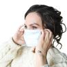 Buy cheap White Color Disposable Face Mask Weight 2.9 - 3,2g Anti Foaming / Particulate from wholesalers
