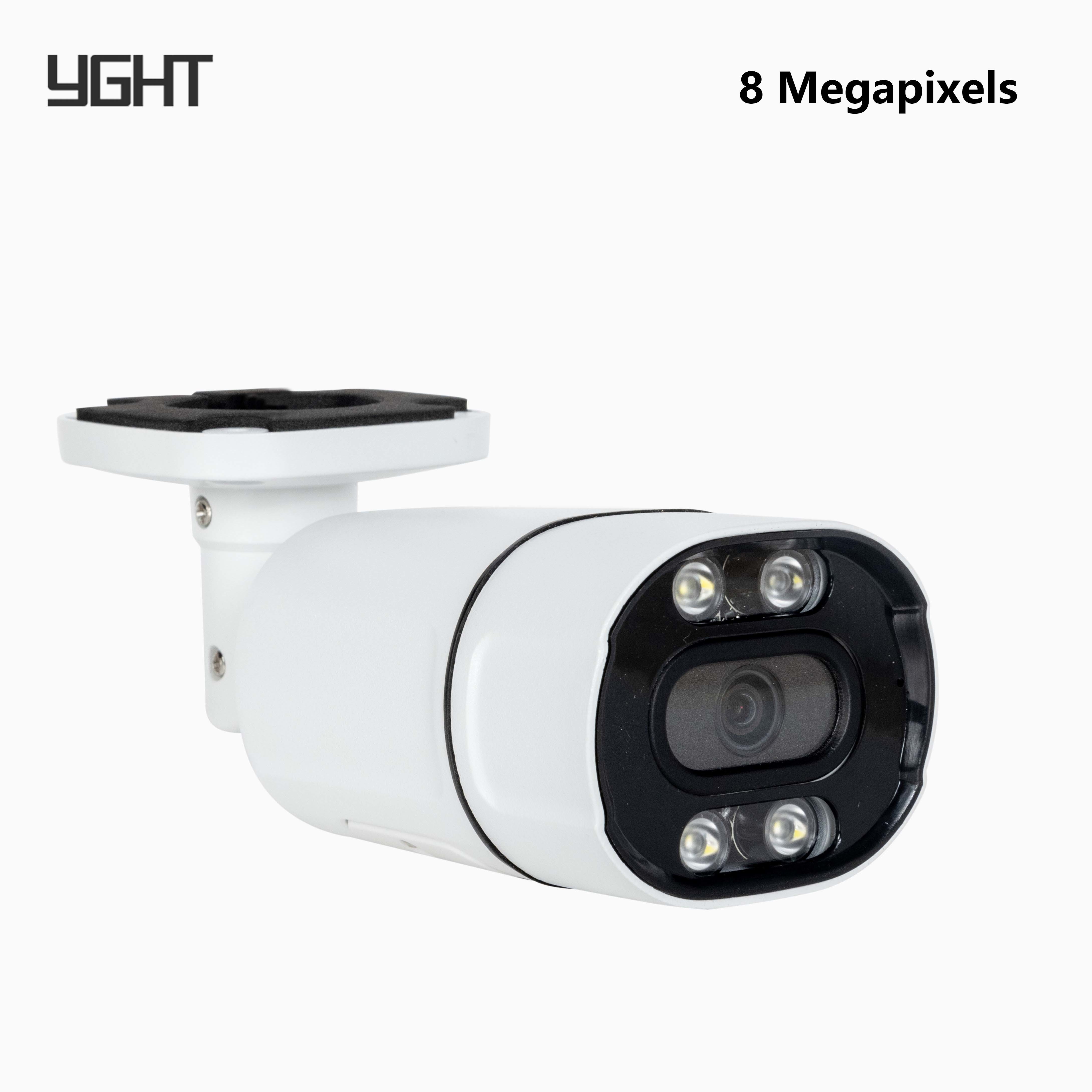 Advanced Smart Tracking POE Bullet Camera 8MP CMOS Sensor OEM