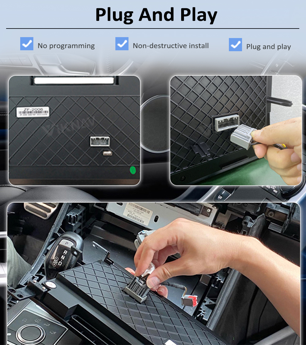 Jaguar Series LCD Climate Control Screen Car AC Panel 10.0inch Full Touch Screen