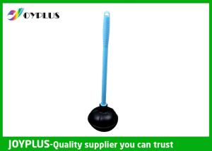 Quality Durable Bathroom Cleaning Accessories Black Toilet Plunger With Plastic Handle wholesale