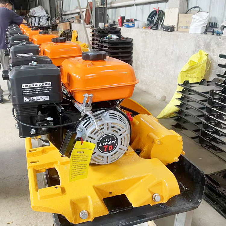 5.5-6.5HP Gasoline Engine/Diesel Engine Portable Plate Compactor for Construction Works