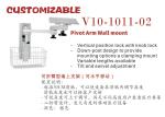 Wall Mount Medical Trolley Cart ECG Machine Accessories Long Service Life
