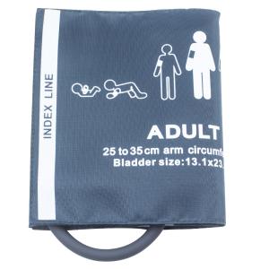 Quality 25-35cm NIBP Cuff Adult Single Tube Nylon Cuff Reusable Blood Pressure Monitor Cuff wholesale