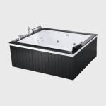 Multifunctional White Jetted Jacuzzi Bathtubs Spa Massage Corner Acrylic