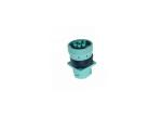 Green J1939 Deutsch 9 Pin Female to Male Type 2 Square Flange Adapter