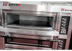 Large Capacity Oven Three Layer Nine Trays Gas Oven Stainless Steel
