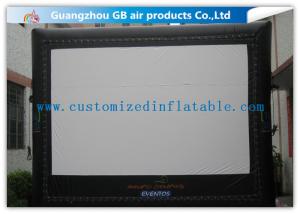 Quality 6 X 5m Inflatable Cinema Screen Projection Screen Rentals For Film Show wholesale
