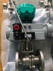 Quality rack and pinion single acting pneumatic actuator control valve wholesale