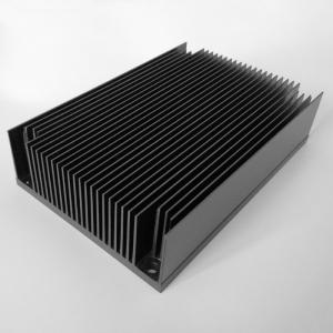 Quality Black Anodized Aluminium Water Cooling Heatsink Profiles High Strength wholesale