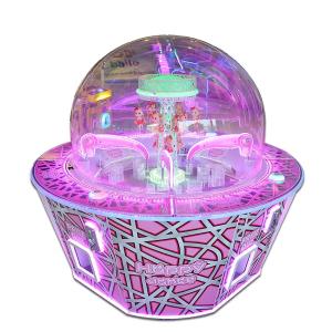 Quality Pink Coin Operated Gift Vending Machine / Customized Claw Crane Machine wholesale