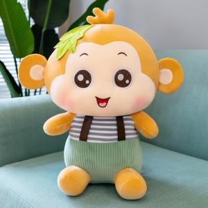 Quality Hand Washable PP Cotton Stuffing Plush Monkey Doll wholesale