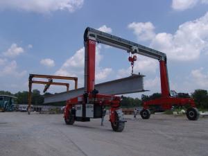 Quality 3 Phase AC380V/50HZ Rubber Tyred Gantry Rtg Cranes High Efficiency wholesale