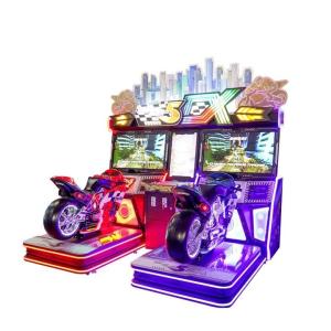 Quality 110V/220V/380V Exciting Arcade Bike Racing Games Motorcycle Arcade Games Machine wholesale
