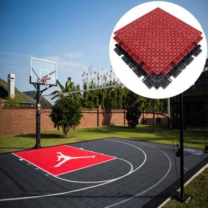 Quality Pvc Sports Floor Tiles Interlocking Pp Plastic Outdoor Basketball Court Tiles wholesale