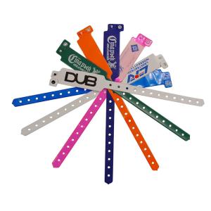 Quality PVC RFID NFC Tag Wristband One Time Custom Hospital Tag Bracelets wholesale