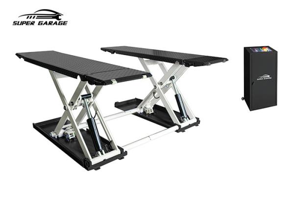 3Tons Mobile Car Lifting Equipment 1000mm Lifting Height Portable Mid Rise