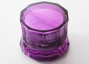 Quality 30ml 50ml Plastic Makeup Jars , ABS Round Acrylic Cosmetic Containers wholesale