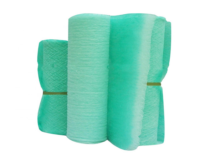 Floor Green White Paint Booth Filters Portable For Spray Booth Filter Mat