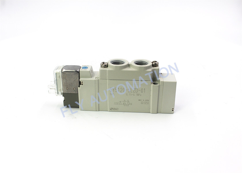 SMC SY5120-5LZD-01 Pneumatic Control Solenoid Valves 5/2 Way 0.15-0.7Mpa