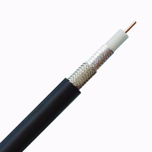 Quality 50 Ohm Cable CCTV Coaxial Cable , RG58 Braided Coaxial Cable With Solid Copper Inner Conductor wholesale