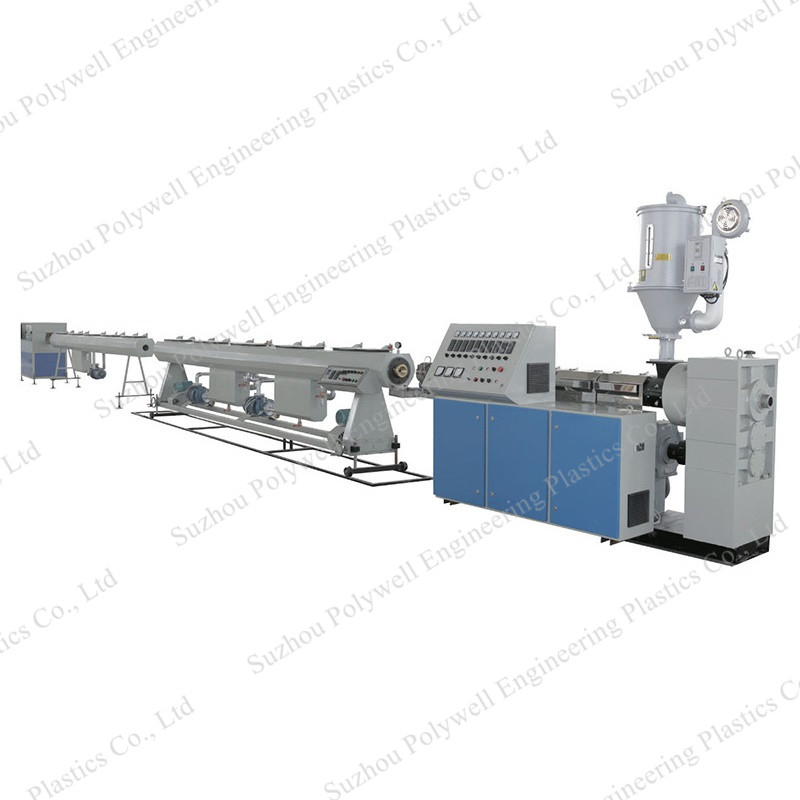 PE Pipe Extrusion Machine HDPE Pipe Tube Production Line Plastic HDPE PPR Electricity Conduit Tube Water Tube Machine