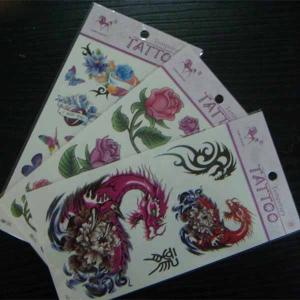 Quality Temporary dragon tattoo, animal tattoo, kids satety tattoo, Fake tattoo wholesale