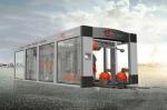 15 Brushes Automatic Tunnel Car Wash Machine length 40000mm